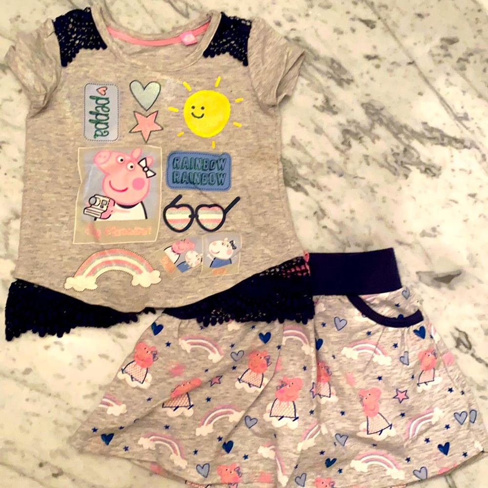 Peppa Pig 2 piece outfit